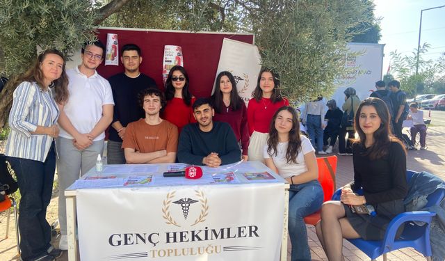 ADÜ’lü genç hekim adaylarından anlamlı bağış kampanyası