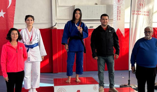 Aydın Büyükşehir, judo şampiyonasına damga vurdu
