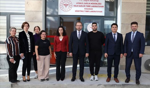 Aydın İl Sağlık Müdürü Şenkul Kuşadası'nda sağlık hizmetlerini değerlendirdi