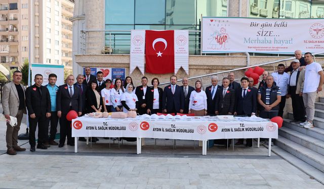 Aydın’da cami avlusunda hayat kurtaran çağrı