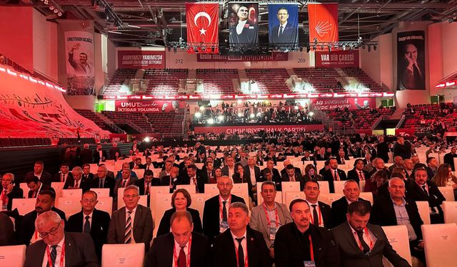 Aydınlı belediye başkanları Ankara'da: CHP'nin 39'uncu Genel Kurultay'ı başladı