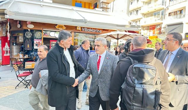 Başkan Alıcık, Kuşadası'nda gönül köprüleri kurdu