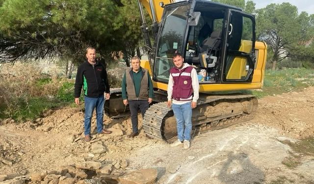 Söke'de yangın yolları açılıyor