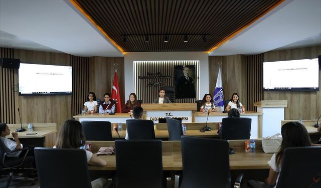 Didim Belediyesi Çocuk Meclisi Kasım toplantısında bir araya geldi