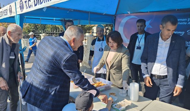 Didim Belediyesinden şehitler için lokma hayrı