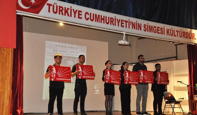 Didim CHP, Ulu Önder Atatürk etkinlikle andı