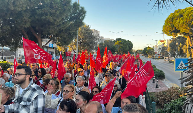 Didim CHP’den İmamoğlu için “Adalet” yürüyüşü