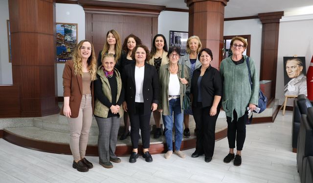 Didim Kadın Platformundan Başkan Gençay’a ziyaret