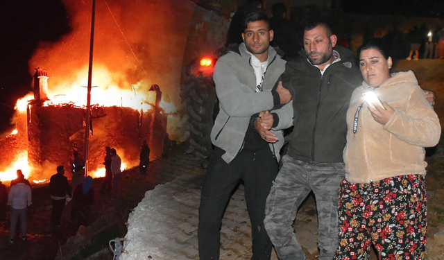 Karacasu'daki yangında Fener Bahçe korkuttu