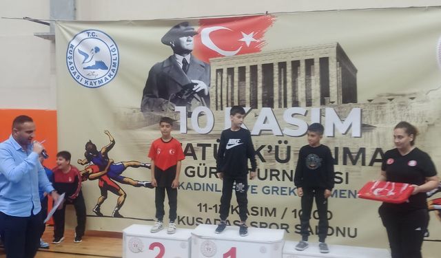 Germencik’in gururu Berzan Arslan