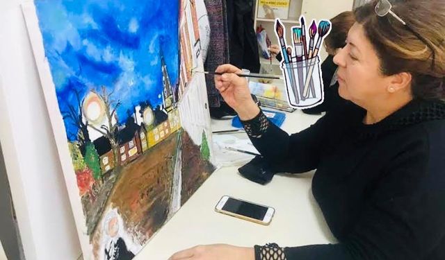 “Hayat Senfonisi” resim sergisi pazartesi günü Nazilli’de sanatseverlerle buluşuyor