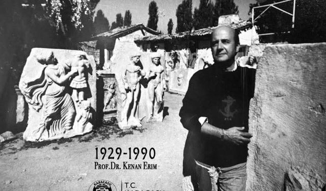 Karacasu'da Afrodisias aşığı Kenan Erim anıldı