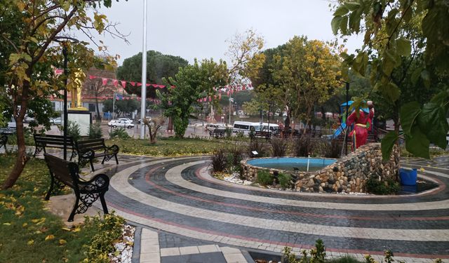 Karacasu yağmurla hasret giderdi