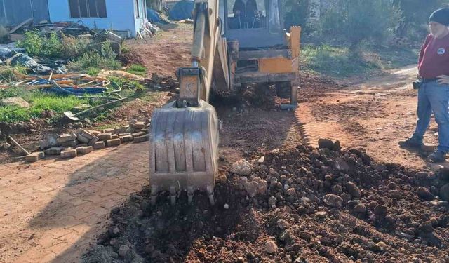 Karacasu'da çalışmalar devam ediyor