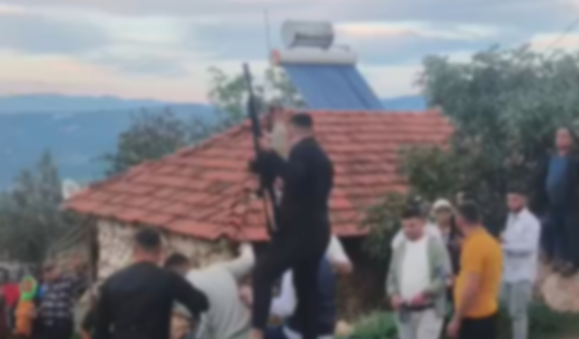 Karacasu'da tepki çeken görüntüler