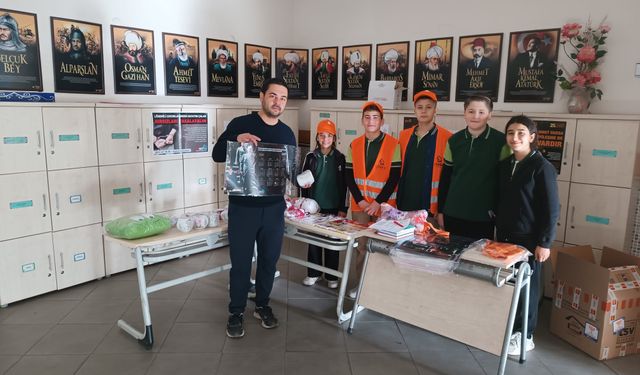 Karacasulu öğrenciler lösemili kardeşleri için tek yürek oldu