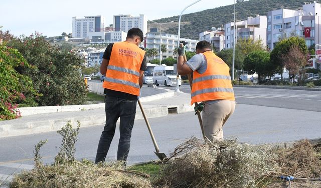 Kuşadası Belediyesi’nden çevreye duyarlı peyzaj uygulaması