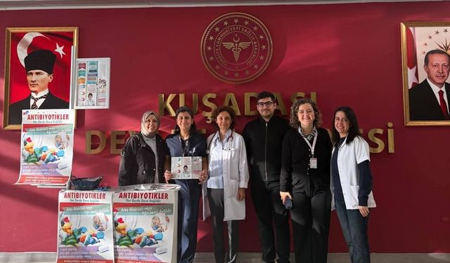 Kuşadası'nda Antimikrobiyal tehlikesine dikkat çekildi