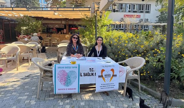 Kuşadası'nda 'Organ bağışı'na dikkat çekildi