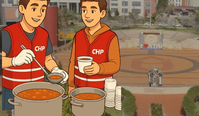 Nazilli’de CHP’li gençlerden vize haftasında öğrencilere çorba desteği