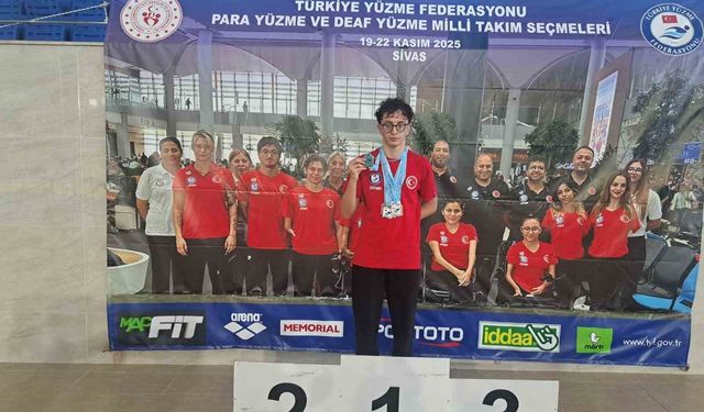 Sivas’taki yarışmalarda Aydın’a beş madalya kazandırdı