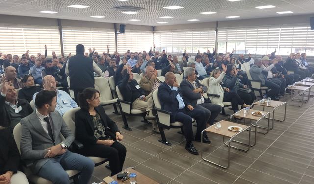 Söke TARİŞ Pamuk Kooperatifi Genel Kurulu gerçekleşti