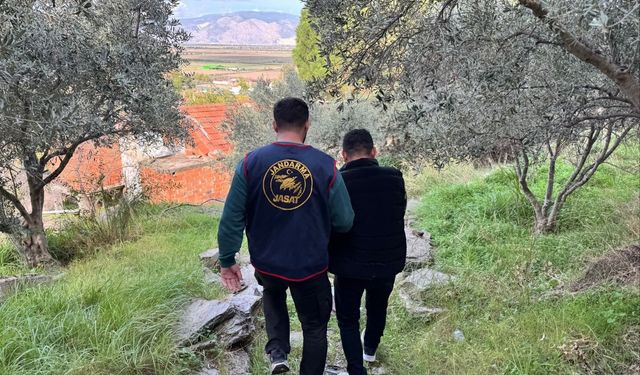 Söke’de firari metruk binada yakalandı