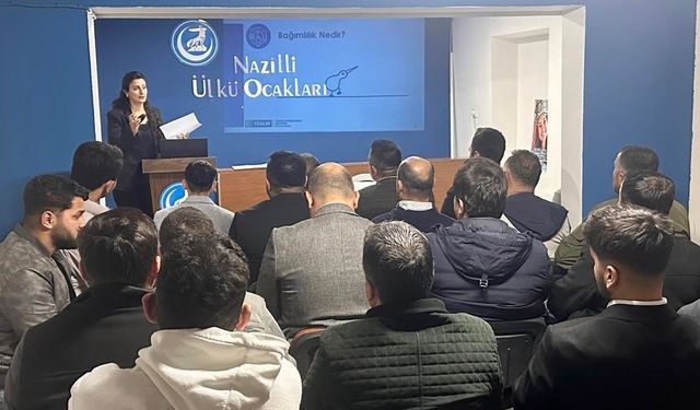 Nazilli Ülkü Ocakları’ndan gençlere madde bağımlılığı uyarısı