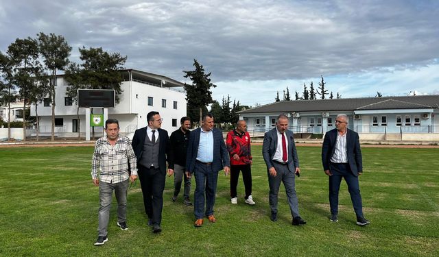 Yığmatepe Didim’deki spor tesislerini inceledi