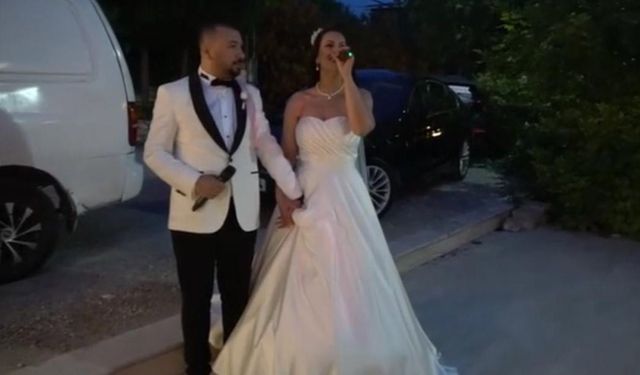 Düğünlerinde söyledikleri şarkı başlarına bela oldu