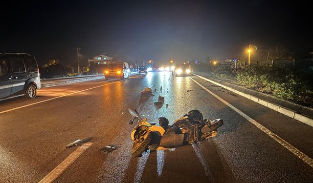 Karayolunda acı kaza; 1 ölü