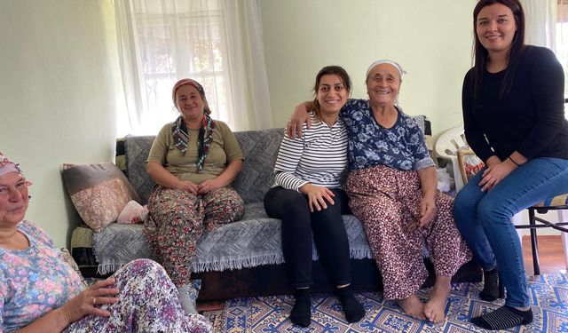 AK Parti Çine Kadın Kolları, vatandaşları yalnız bırakmıyor