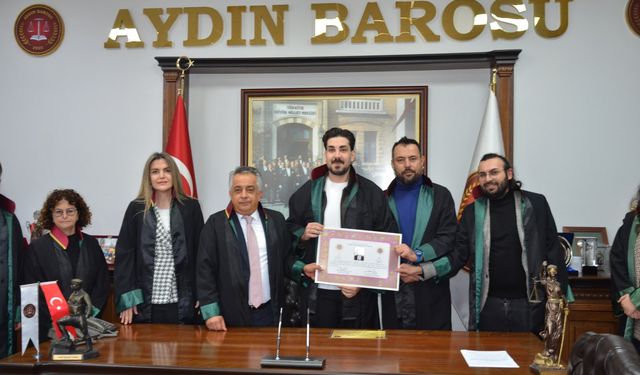 Aydın Barosu’na taze kan