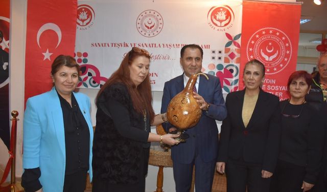 Aydın'da duygulandıran sergi