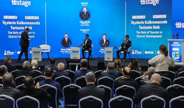 Başkan Ömer Günel 'TTI Stage İzmir Fuarı'nda Kuşadası'nı anlattı