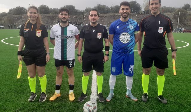 Derbiyi Buharkent Belediyespor kazandı