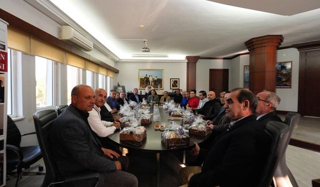 Didim’de muhtarlarla yeni yıl öncesi değerlendirme ve planlama toplantısı