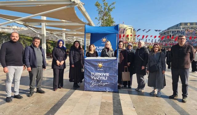 Efeler’de AK Parti’den üye seferberliği: Hedefin yüzde 75’i şimdiden aşıldı