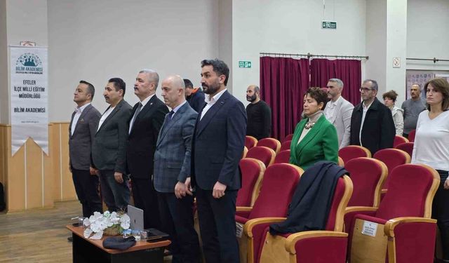 Efeler’de Öğretmenlere Topçu’nun Eğitim Felsefesi Anlatıldı