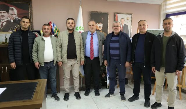 Eski Başkanlardan Başkan Kaya’ya ziyaret