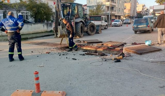 Germencik’te mazgal temizliği