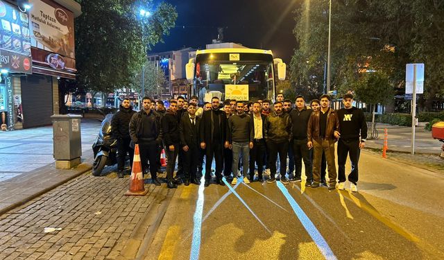 İYİ Parti Aydın Gençlik Kolları, Ankara yolunda