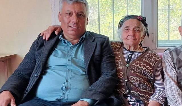 Karacasulu muhtarın anne acısı