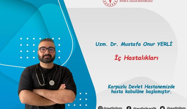 Aydın'ın o ilçesine iki yeni doktor