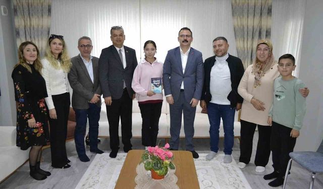 Kaymakam Ateş, öğrencilerin misafiri oldu