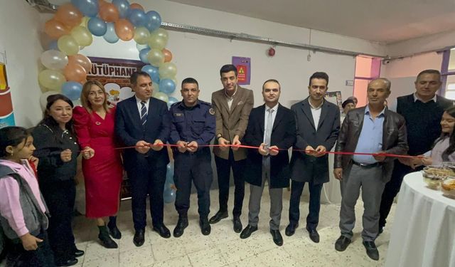 Kırsalda eğitime büyük katkı: Nazilli’de kütüphane törenle açıldı