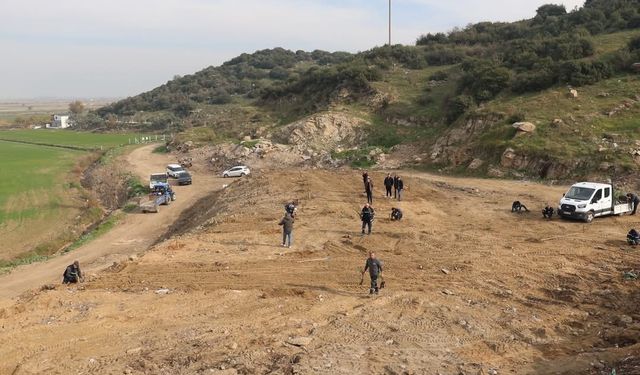 Koçarlı bir çöplükten daha kurtuldu