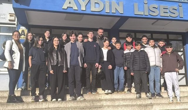 Köşk Başçayır Ortaokulu öğrencilerinden lise gezisi
