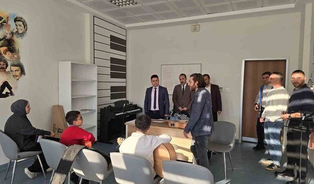 Köşk’te eğitim merkezi kursları denetlendi