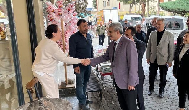 MHP'li Alıcık, Çinelilerle buluştu